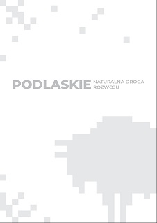 Okładka folderu promocyjnego Podlaskie naturalna droga rozwoju