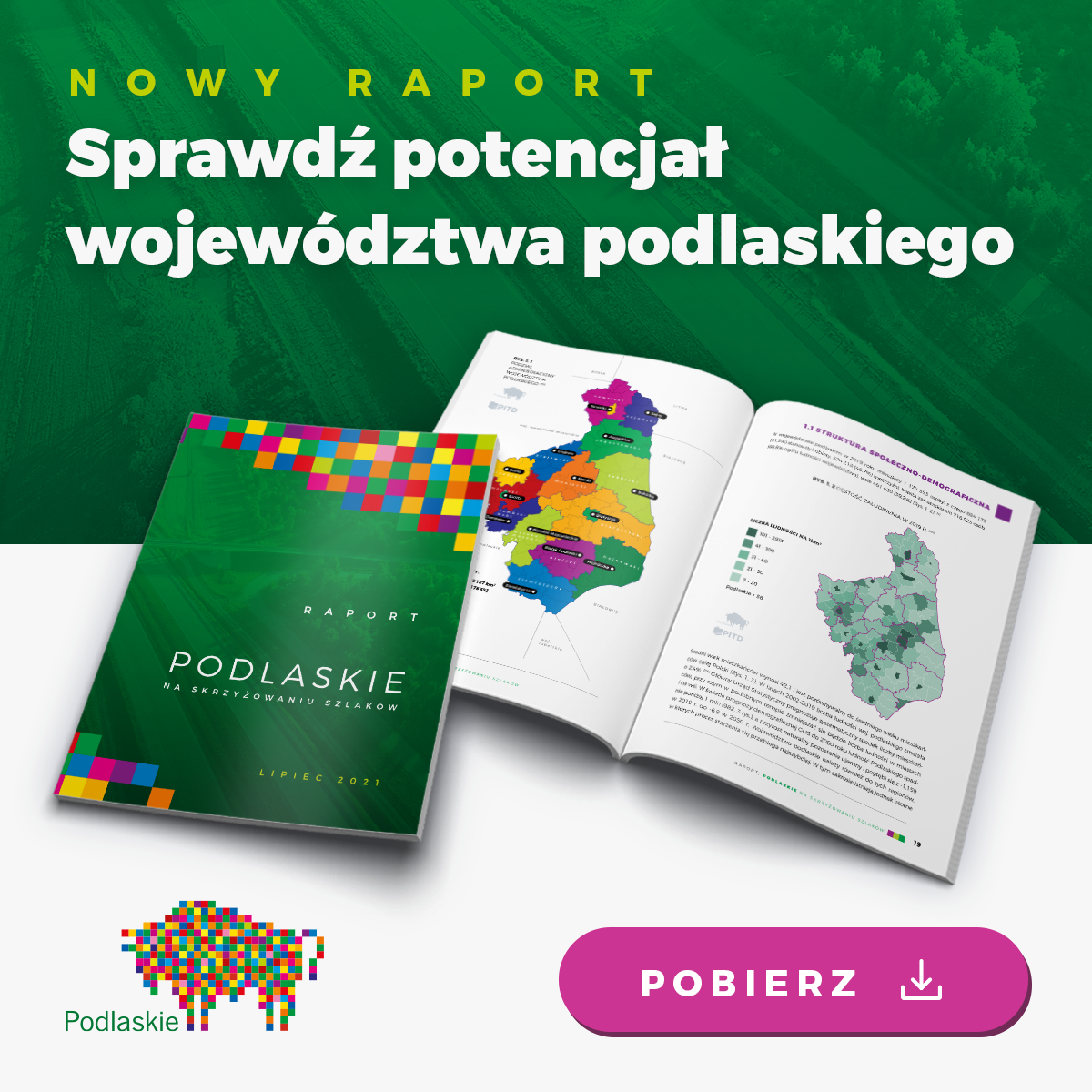 “Podlaskie na skrzyżowaniu szlaków” – raport Polskiego Instytutu Transportu Drogowego